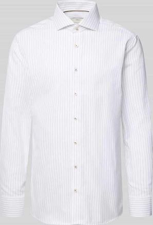 Eterna Slim Fit Business-Hemd mit Kentkragen in Hellbraun, Gr&ouml;&szlig;e 38