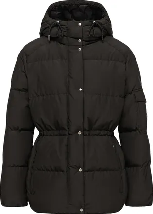 Moncler Moncler Himalaya Hooded Short Down Jacket, Women, Black, Size: 00