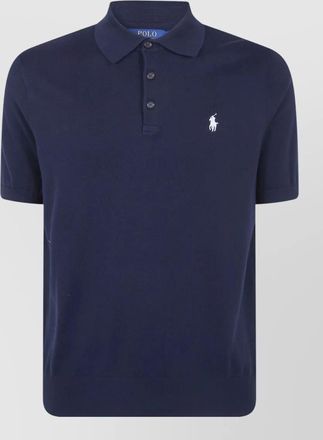 Polo Ralph Lauren short sleeve knit polo collar sweater