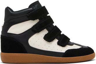 Steve Madden Womens Leather Mustang Cm4 Sneakers - White - Size UK 6