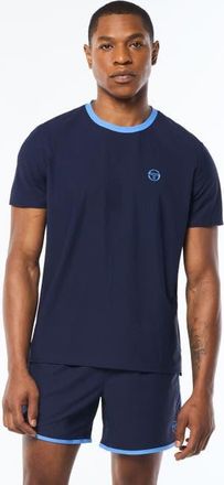 Sergio Tacchini Grata Active T-shirt in Maritime Blue at Nordstrom, Size Xxx-Large