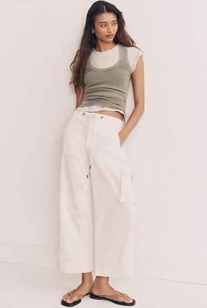 Pilcro Crop Cargo Pants
