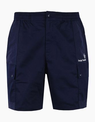Sergio Tacchini Mens SERGIO TACCHINI CALISTI SHORTS MARITIME BLUE - Navy - Size: 32/32