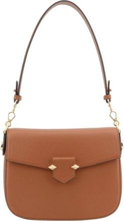 Pourchet Grand Trotteur - Dames - Schoudertassen - Bruin - ONE Size - Leer - Tassen