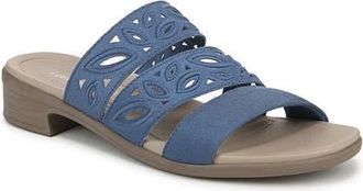 Life Stride Poppy Slide Sandal in Blue at Nordstrom, Size 6.5