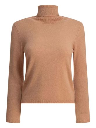KANGRA cashmere turtleneck sweater - Brown