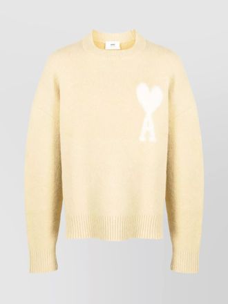 Ami heart friend wool blend sweater