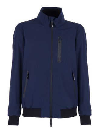 Tombolini Sporty High Collar Zipper Casual Jacket
