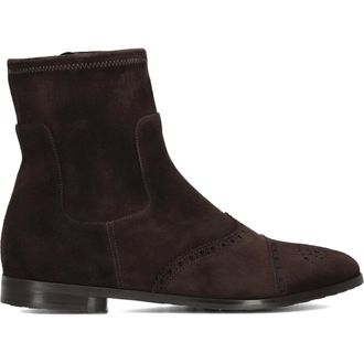 Truman's Schoenen, Dames, Bruin, 39 EU, Su&egrave;de, Bruine Su&egrave;de Enkellaarsjes
