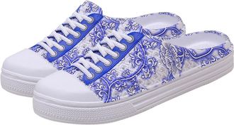 Vosarea Breathable Hollow Out Women Sandals Lightweight Anti-Slip Clogs for Beach Pool Use Supple-Soled Slippers in Blue