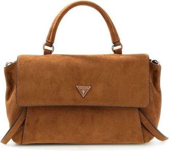 Guess Womens Handbag Cognac Polyester
