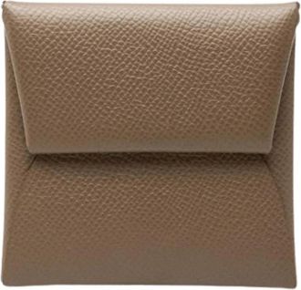 Herm&egrave;s Pre-owned Portemonnee - Dames - Vintage Accessoires - Bruin - ONE Size - Leer - Vintage