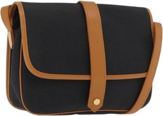 Saint Laurent Pre-owned Canvas Schoudertas - Dames - Vintage Schoudertas - Zwart - ONE Size - Vintage