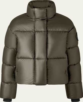 Canada Goose Cypress Cropped Puffer Black Label