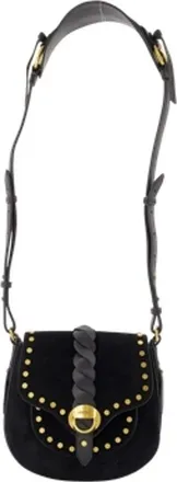 Isabel Marant Tassen, Dames, Zwart, ONE Size, Leer, Altay Small Crossbody