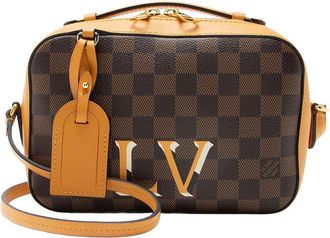 Louis Vuitton Damier Ebene Santa Monica Shoulder Bag (Authentic Pre-Loved)