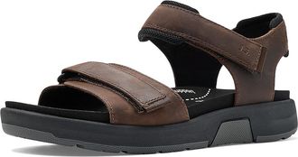 Josef Seibel Emeric 10 Sandal Mens Sandals Espresso : EU 45 (US Mens 11-11.5) M, Leather