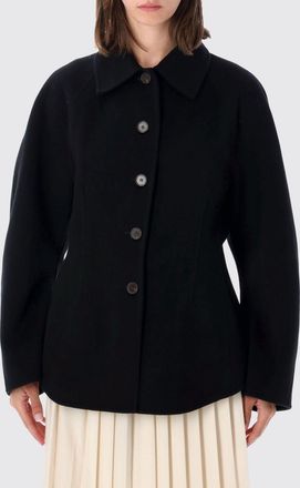 R&oacute;he Cappotto-camicia corto in misto lana con vestibilit&agrave; slim fit