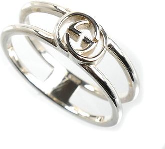 Gucci Silver 925 Band Ring (Pre-Owned)