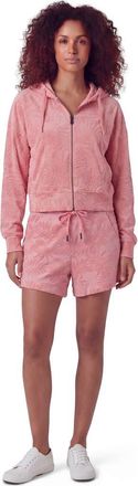 Lords of Harlech Womens Drawstring Terry Toweling Short in Coral at Nordstrom, Size X-Large