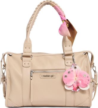 Madden Girl Charm Trim Bowler Bag in Taupe at Nordstrom Rack