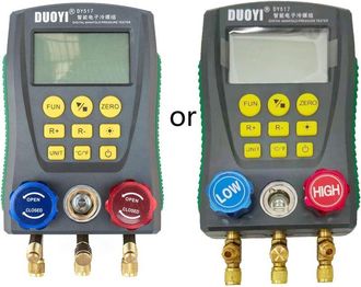 OEM Man&oacute;metro Digital De Refrigeraci&oacute;n Dy517 Medidor Electr&oacute;nico De Temperatura De Presi&oacute;n De Coche