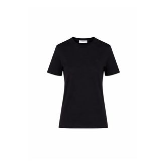 Beatrice .B T-Shirt con logo ricamato - - Tops - Donna - Nero - M
