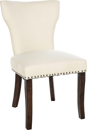 Clp Silla De Comedor Zadar En Tela Crema Antiguo Oscuro
