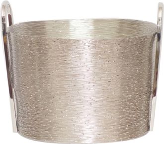 Schubiger M&ouml;bel Korb Herkules, Edelstahl, Silber