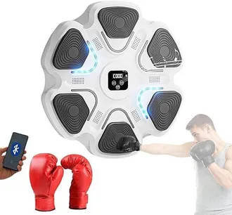 OEM M&aacute;quina De Boxeo M&aacute;quina De Boxeo Con M&uacute;sica, M&aacute;quina De Boxeo Con M&uacute;sica Electr&oacute;nica, Dispositivo De Entrenamiento De Boxeo De Pared De Pu, Almohadil