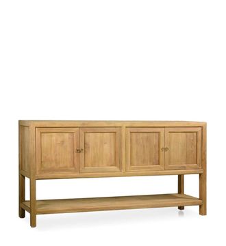 Moycor Aparador 4 puertas teca beige anch. 180 cm