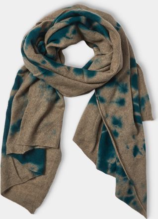 Suzusan Shibori Cashmere Shawl One Size