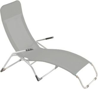 Jan Kurtz Fiam - Terassenliege Samba, Aluminium / grau