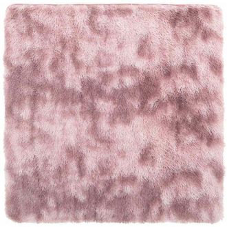vidaXL Vidaxl - Shaggy Rug High Pile navarra Dusty Pink 240x240 cm Polyester