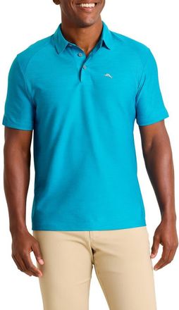 Tommy Bahama Palm Coast Pro Solid Polo in Voyager Blue at Nordstrom, Size Xxx-Large
