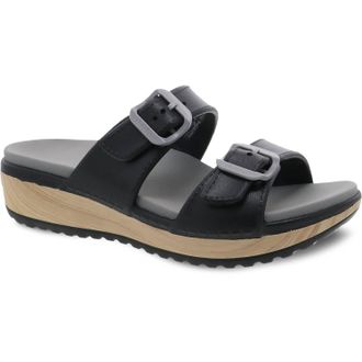 Dansko Womens Kandi Molded Sandal In Black