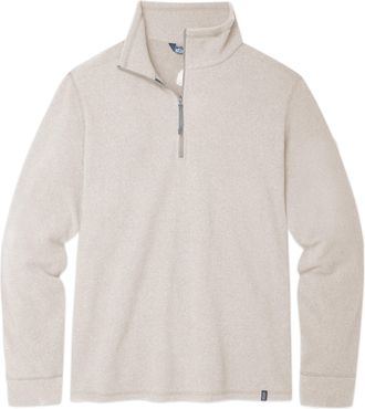 Stio | Mens Turpin Fleece Half Zip Top, Size Extra Large in Atmosphere Heather