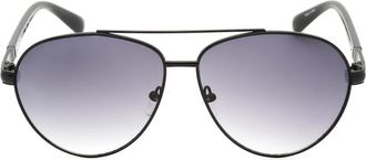 Guess Mens Guess Gf0221 01B Black Sunglasses - Size: ONE size