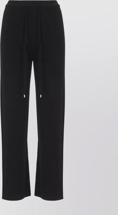 VANISÉ casual straight leg cashmere trousers