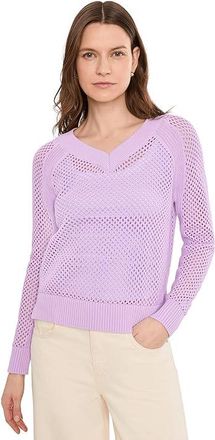 Elliott Lauren Open Mind Womens Clothing Lavender : MD, Cotton