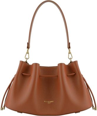 Pourchet Florin Shoulder Bag - Dames - Schoudertassen - Bruin - ONE Size - Leer - Tassen