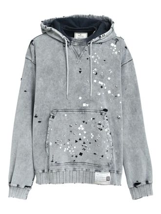 Miharayasuhiro Felpa con effetto vissuto - Grigio