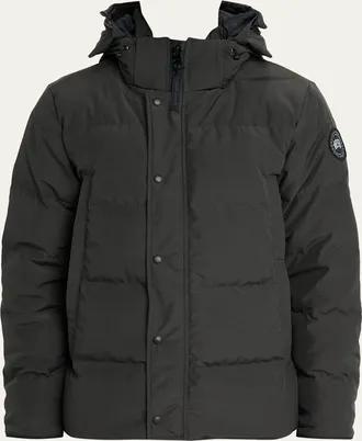 Canada Goose Mens Wyndham Black Label Down Parka