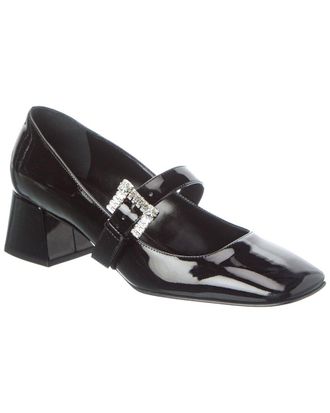 Sergio Rossi Twenty Buckle Patent Pump