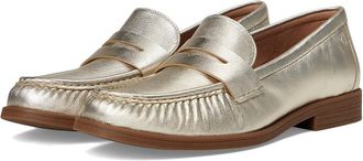Cole Haan Stassi Soft Driving Style Loafers Womens Flat Shoes Soft Gold Leather : 10.5 B - Medium, Nylon