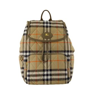 Burberry Horseshoe Backpack - female - Burberry - Backpacks - Beige - ONE SIZE - Bags