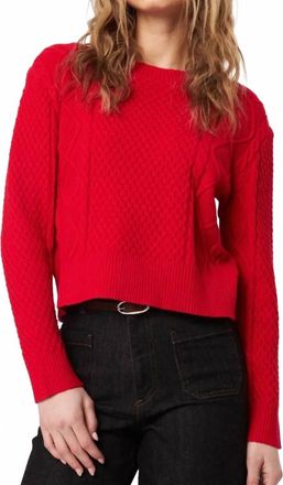 John & Jenn Julien Sweater In Red