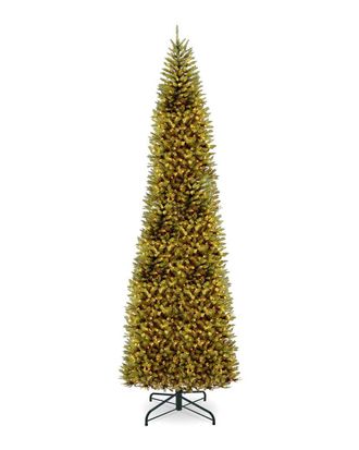 National Tree Company 6ft Kingswood Fir Pencil Tree with Clear Lights