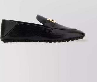 Fendi leather loafers