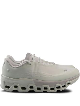 On Running chunky-sole sneakers - men - Fabric/Fabric/Rubber - 10.5 - Neutrals